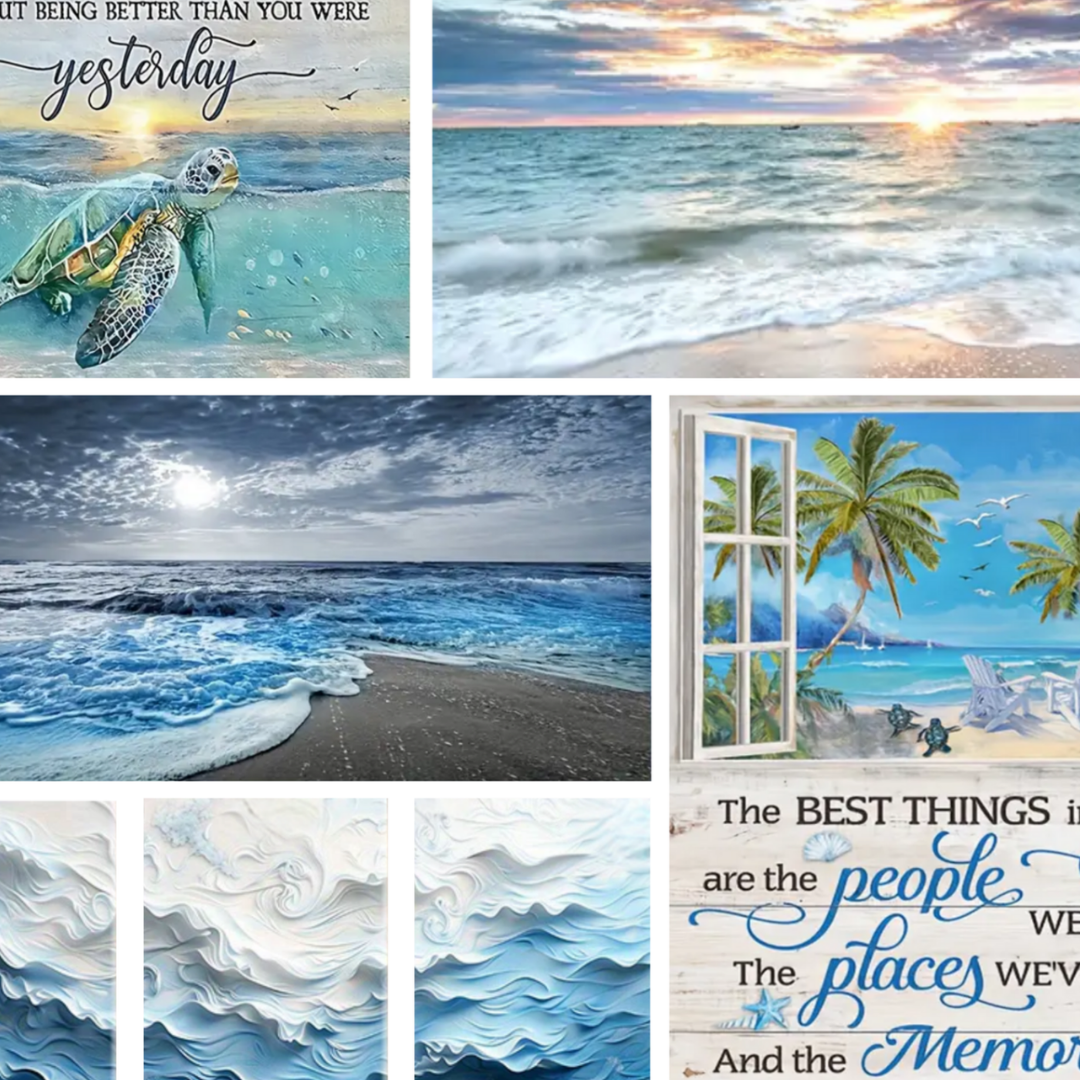 Beachtique Wall Art Collection Bring the beauty of the beach to your walls with our Beachtique Wall Art Collection. Each piece is meticulously curated to capture the essence of seaside serenity, perfect for transforming any space into a coastal paradise.