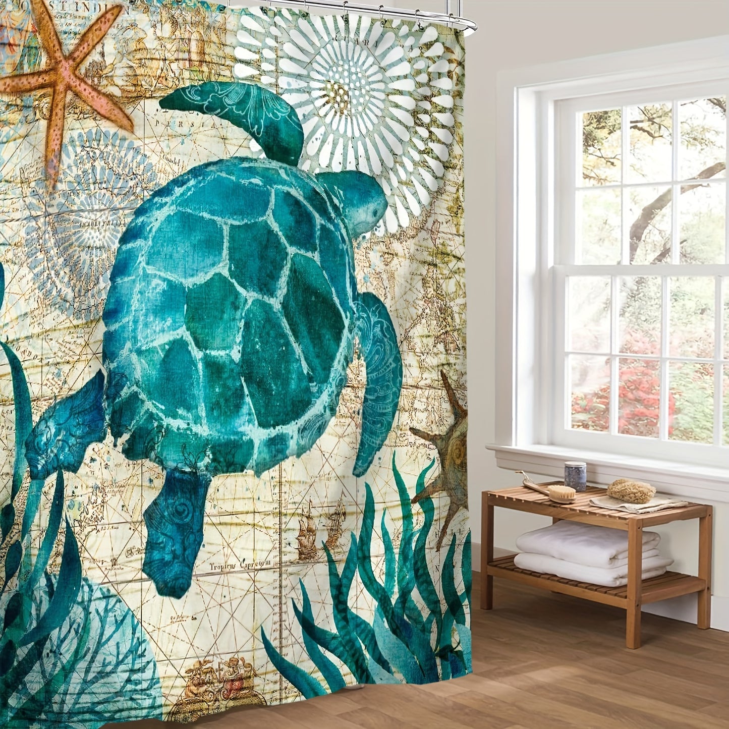 Sea Turtle Complete Bathroom Accessories for Bathroom Home Decor from Beachtique