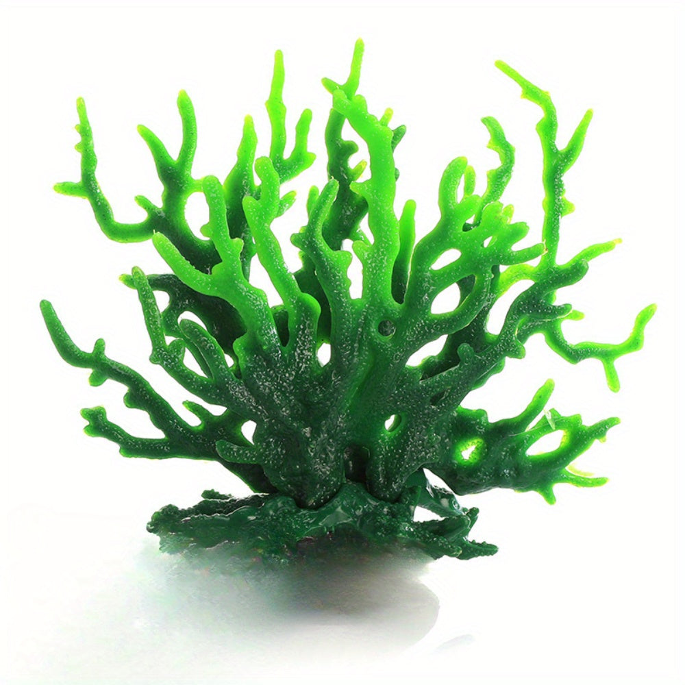 Green Coral Aquarium Decoration from Beachtique Beach Shop