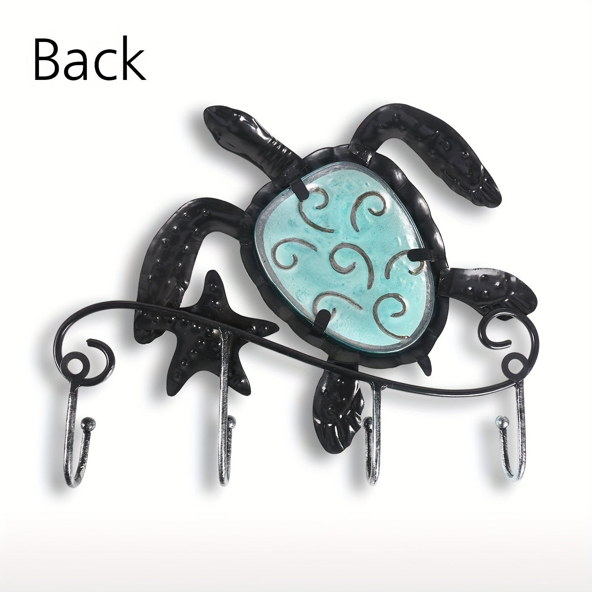 Turtle Shaped Key Hook Rack from Beachtique