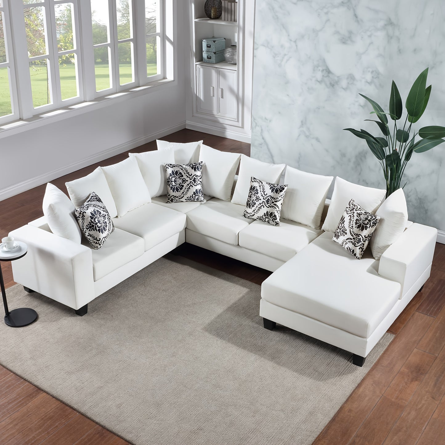 U-shaped Corner Sectional Sofa from Beachtique