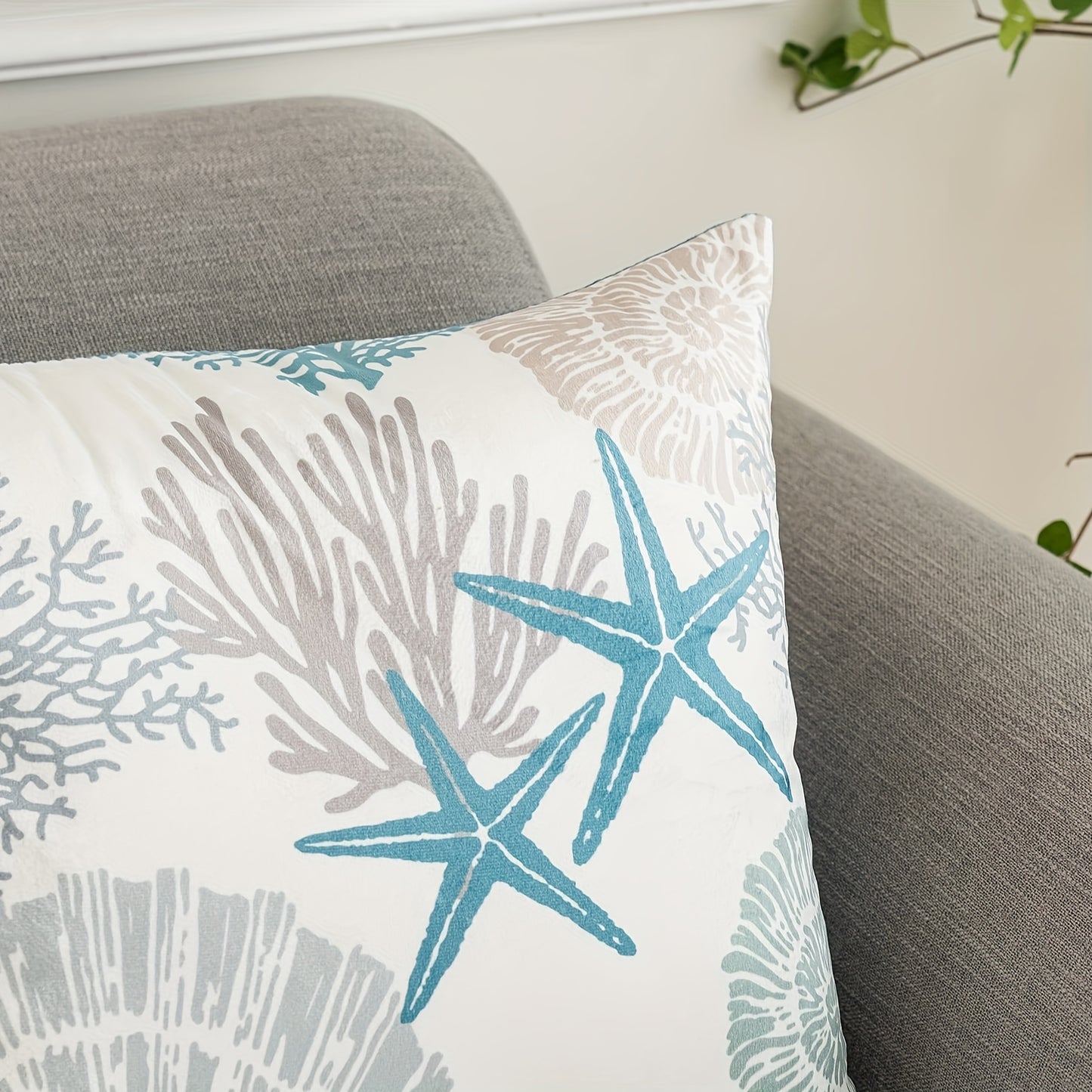 Super Soft Nautical Ocean Throw Pillow Covers