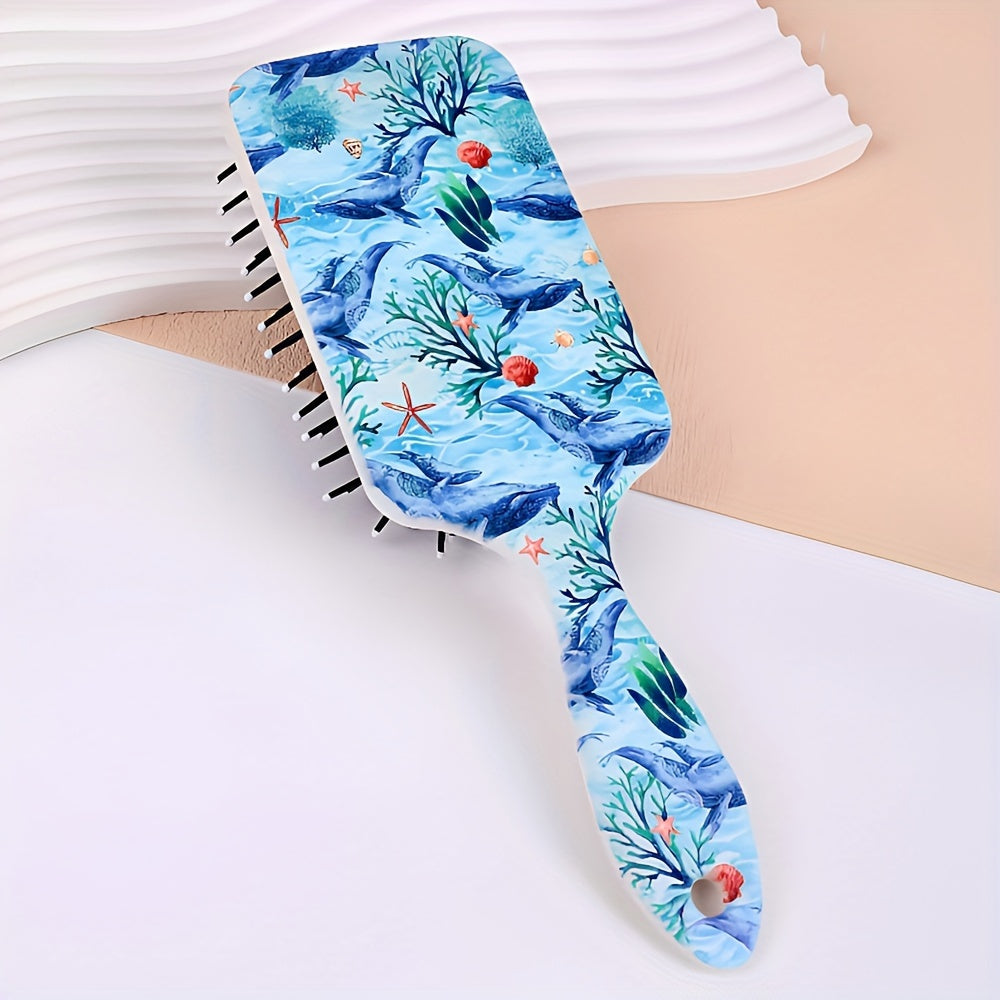 Ocean Animal Design Hair Brush from Beachtique - designed to make styling your hair a breeze!