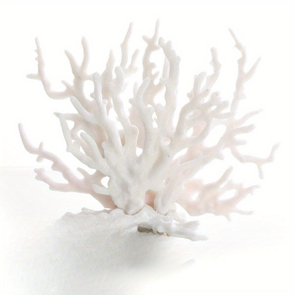 White Aquarium Coral Tree Branch Decoration from Beachtique Beach Shop