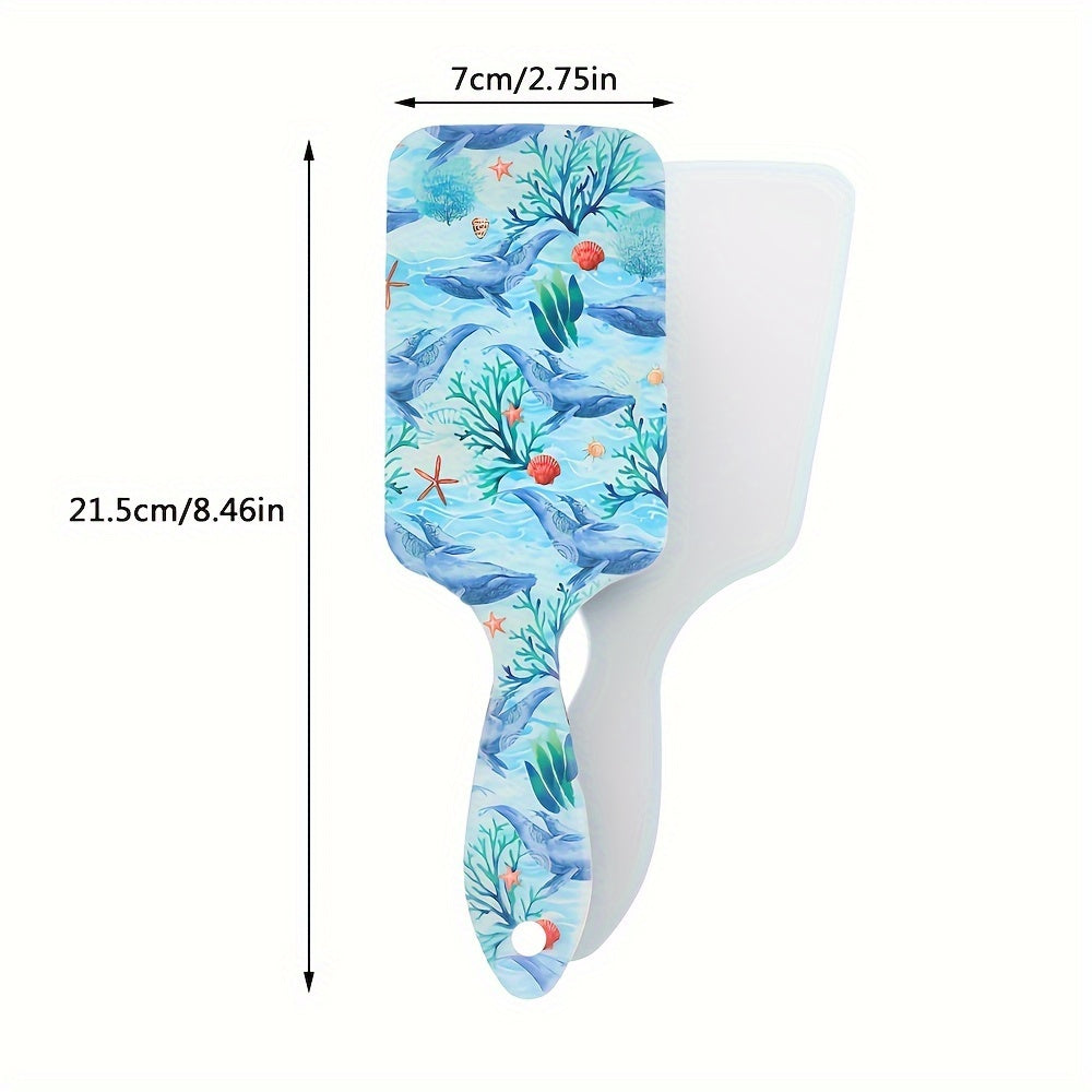 Seahorse Animal Pattern Hair Brush from Beachtique - designed to make styling your hair a breeze!