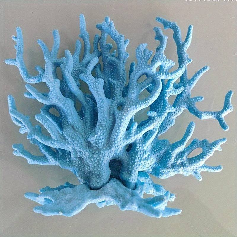 Vibrant Artificial Coral Ornament for Stunning Aquarium Landscapes from Beachtique