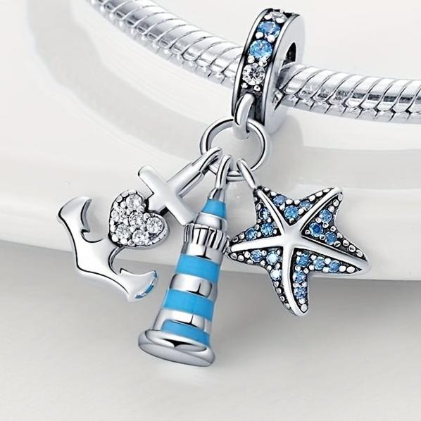 Starfish Lighthouse Ocean Series Pendant